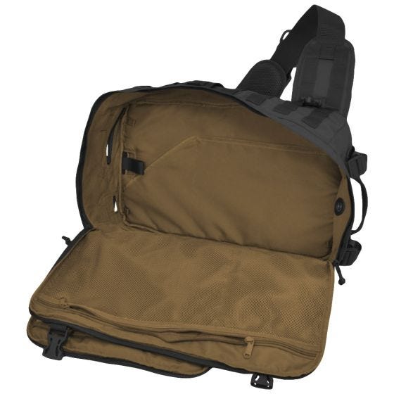 Hazard 4 Switchback Große Laptop-Umhängetasche Schwarz