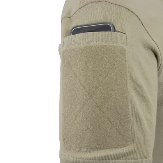 Hazard 4 Undervest Schlichtes Einsatz-Polohemd Tan