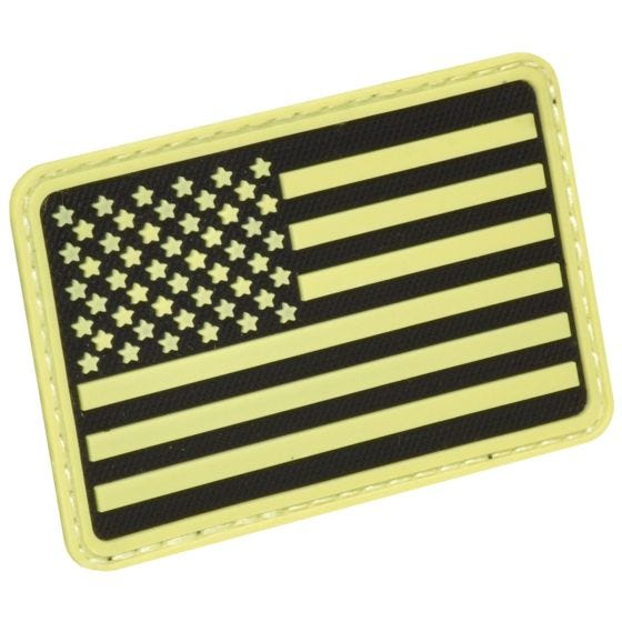 Hazard 4 Patch USA-Flagge Links Im Dunkeln leuchtend