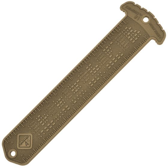 Hazard 4 Cheatstick #1 MOLLE-Patch in Linealform mit Morsezeichen Coyote