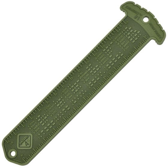 Hazard 4 Cheatstick #1 MOLLE-Patch in Linealform mit Morsezeichen OD Green