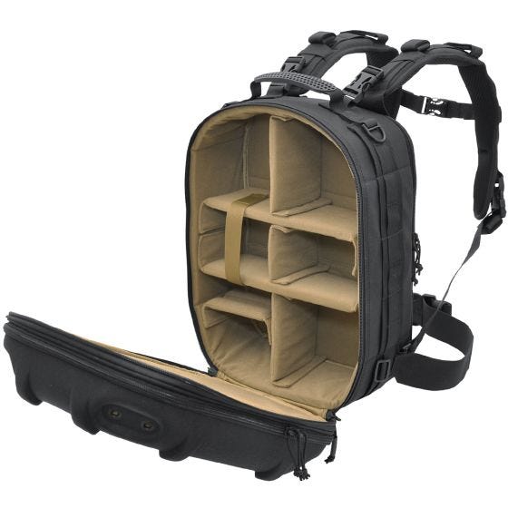 Hazard 4 Grill Hard MOLLE Foto-Rucksack - Schwarz