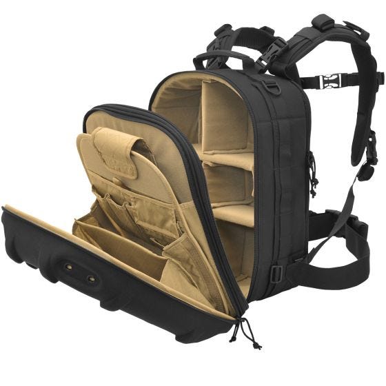Hazard 4 Grill Hard MOLLE Foto-Rucksack - Schwarz