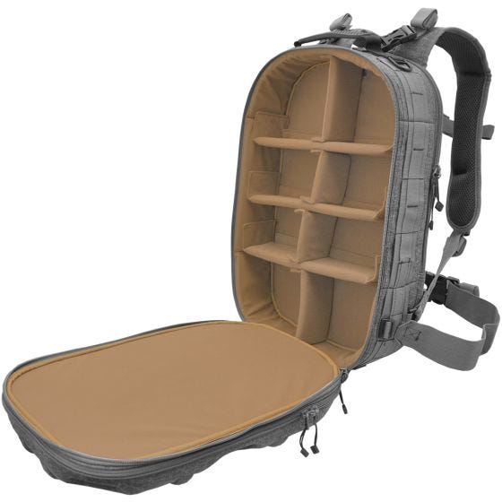Civilian Lab Grayman Pillbox Hardshell-Tagesrucksack Grau