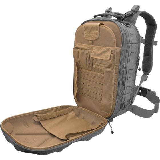 Civilian Lab Grayman Pillbox Hardshell-Tagesrucksack Grau