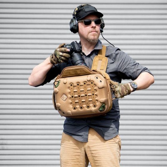 Hazard 4 Hibachi Hard MOLLE Riemen-Tasche - Coyote