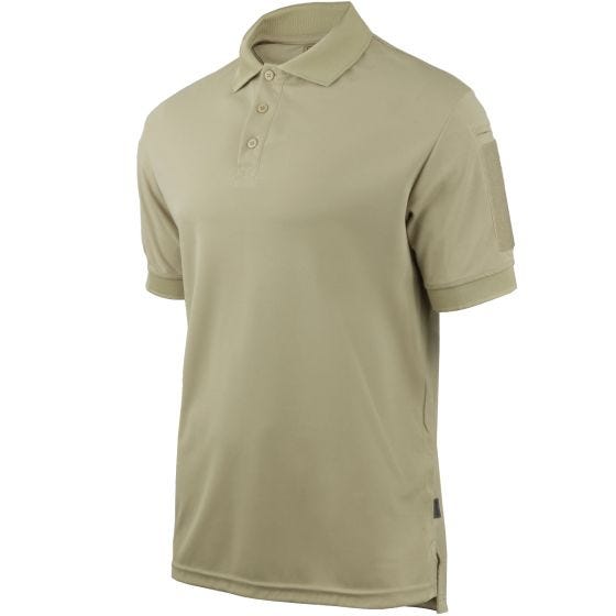 Hazard 4 Quickdry Undervest Schlichtes Einsatz-Polohemd Tan