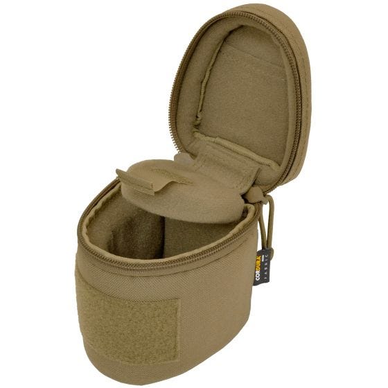 Hazard 4 Jelly Roll Kleine gepolsterte MOLLE-Tasche für Objektive Coyote