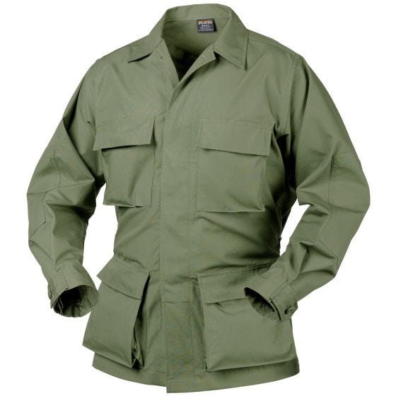 Helikon Genuine BDU Hemd Baumwolle/Polyester Ripstop Oliv