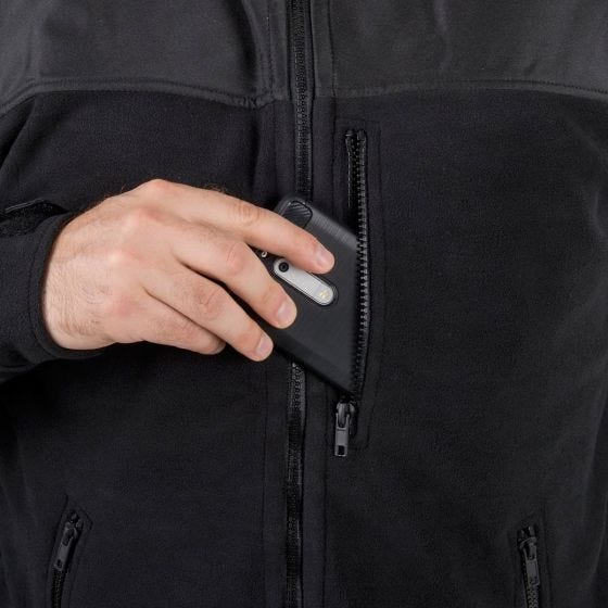 Helikon Classic Army Fleecejacke mit Membran Schwarz