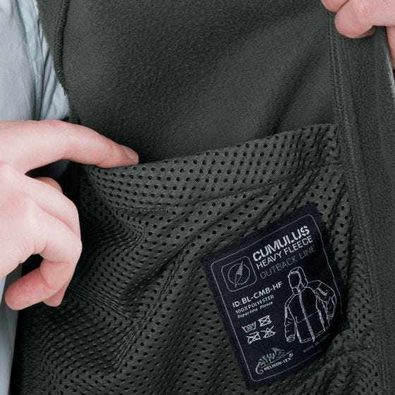 Helikon Cumulus Fleece-Jacke Shadow Grey