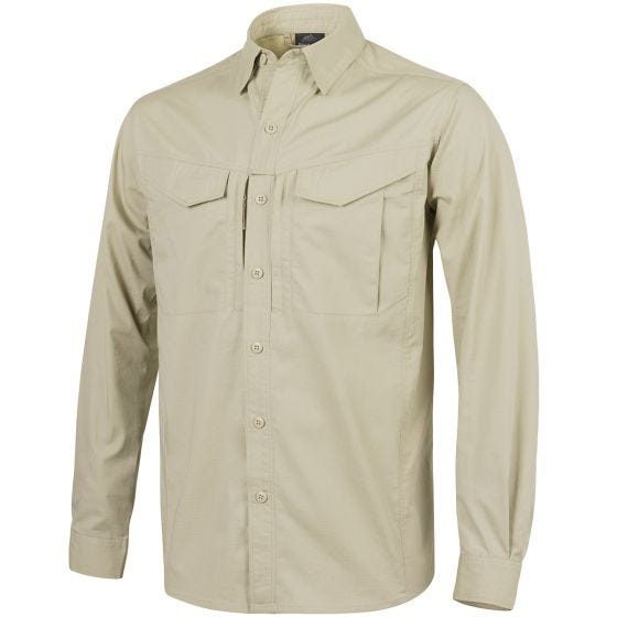 Helikon Defender Mk2 langärmliges Hemd Khaki