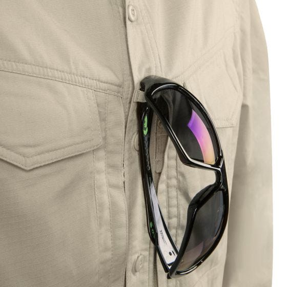 Helikon Defender Mk2 langärmliges Hemd Khaki