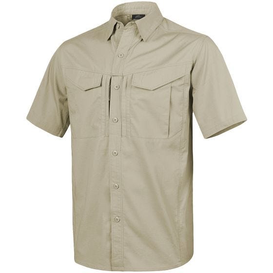 Helikon Defender Mk2 Kurzarm-Hemd Polyester/Baumwolle Ripstop Khaki