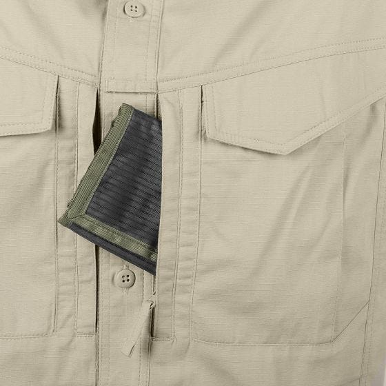 Helikon Defender Mk2 langärmliges Hemd Khaki