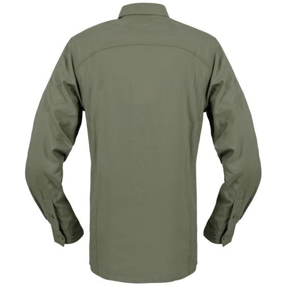 Helikon Defender Mk2 Tropical Langarm-Hemd Dunkles Olivgrün
