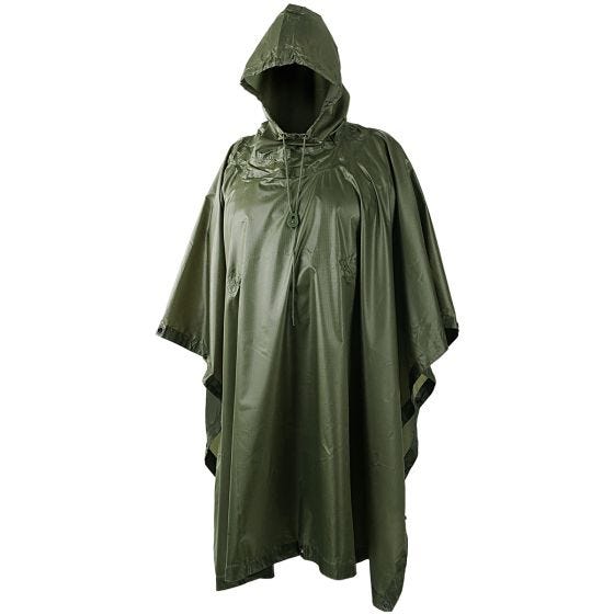Helikon Wasserdichter Poncho Ripstop Oliv