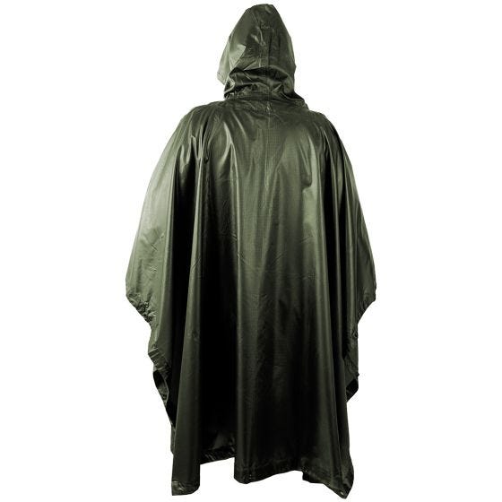 Helikon Wasserdichter Poncho Ripstop Oliv