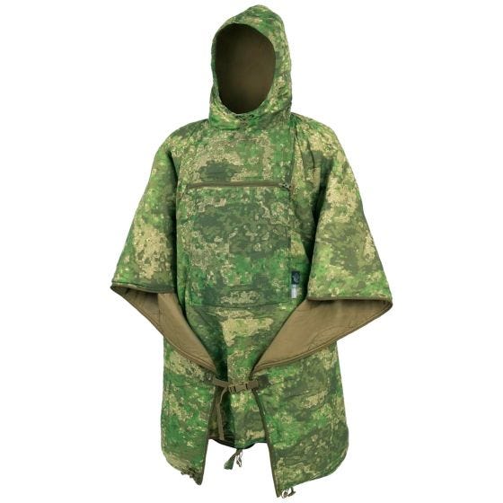 Helikon Swagman Roll Poncho Climashield Apex PenCott WildWood