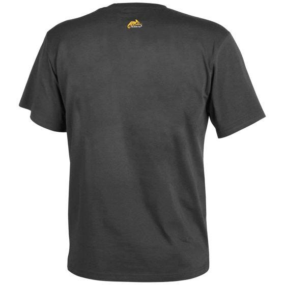 Helikon T-Shirt mit Straßenschild-Design Schwarz