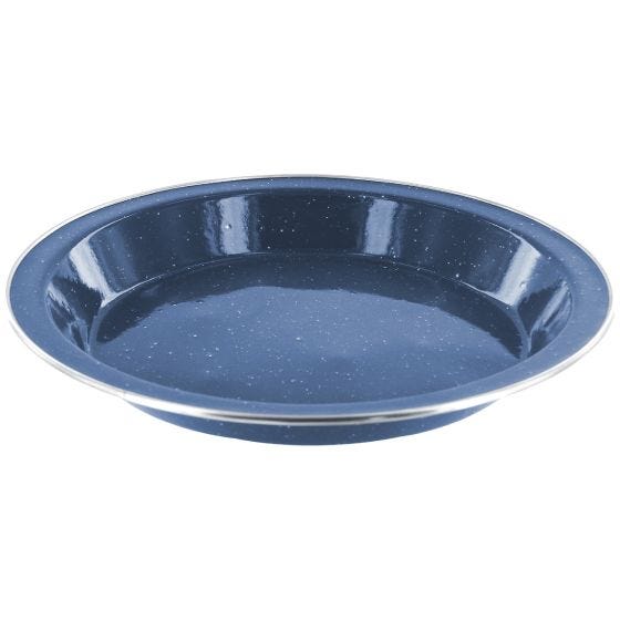 Highlander Deluxe Emaille-Teller Navy Blue
