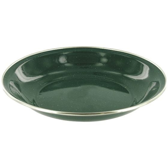 Highlander Deluxe Emaille-Suppenteller Grün