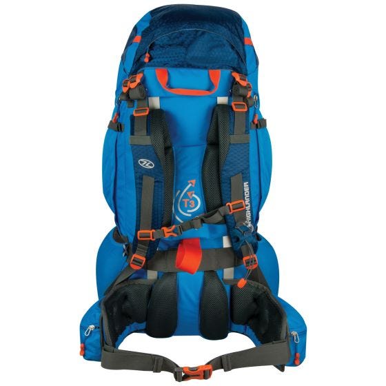 Highlander Ben Nevis 85 l Rucksack Blau