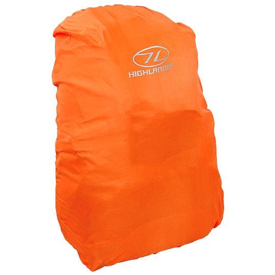 Highlander Wasserdichte Rucksackhülle Groß Orange