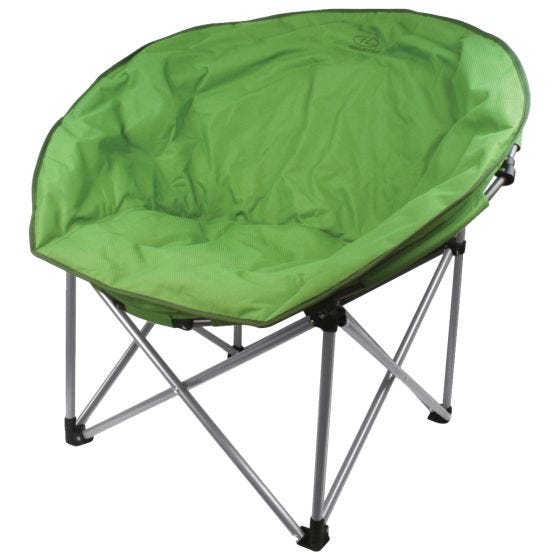 Highlander Deluxe-Campingstuhl Grün