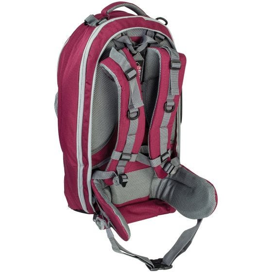 Highlander X-Plorer Ruckcase 80+20L Reisetasche/Rucksack Raspberry