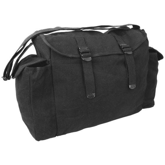 Highlander Heavy Duty Haversack Tasche Schwarz