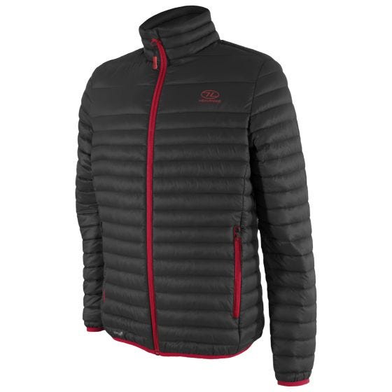 Highlander Herren Daunenjacke Schwarz