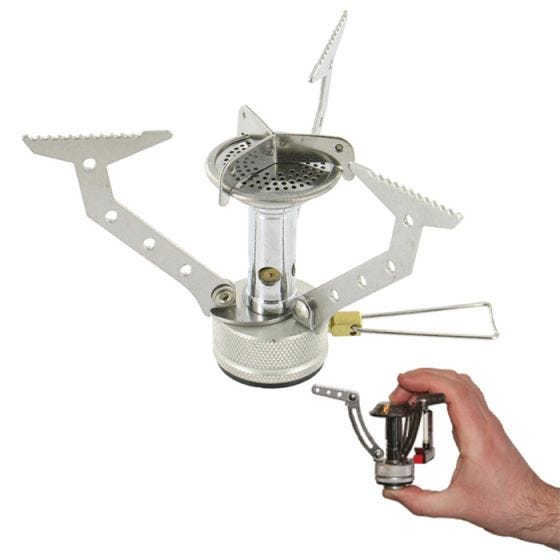 Highlander HPX100 Kompakter Gaskocher (für Ventilkartuschen)