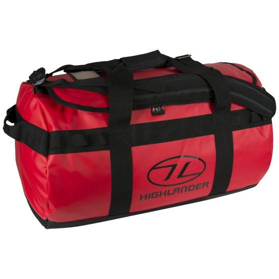Highlander Lomond 65 l Seesack aus Abdeckplane Rot