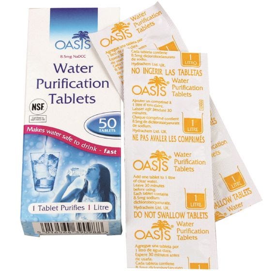 Highlander Oasis Wasseraufbereitungstabletten