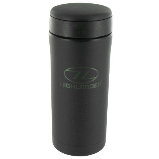 Highlander Abgedichteter Thermo-Becher Schwarz