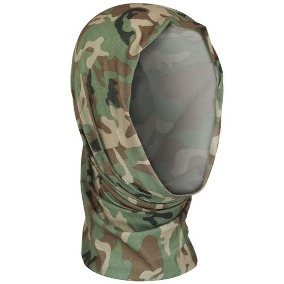 Mil-Tec Multifunktionale Kopfbedeckung Woodland