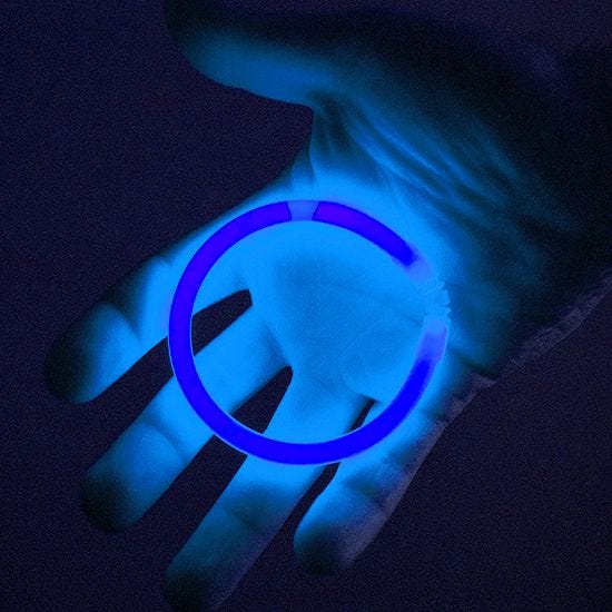 Illumiglow 7,5" Leuchtarmband Blau