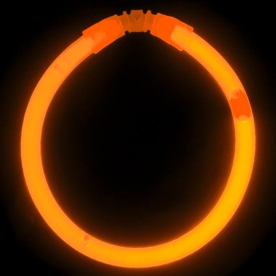 Illumiglow 7,5" Leuchtarmband Orange