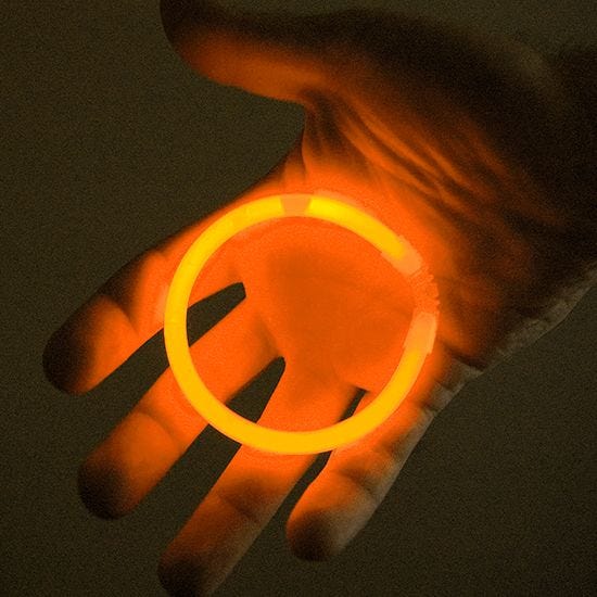 Illumiglow 7,5" Leuchtarmband Orange