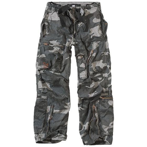 Surplus Infantry Cargo-Hose Night Camo