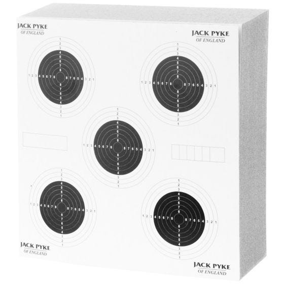 Jack Pyke 25 Yard 14 cm Zielscheiben (100 Stück)