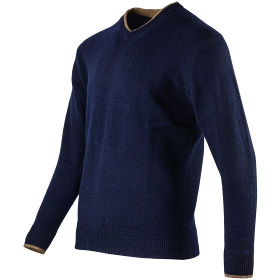 Jack Pyke Ashcombe Pullover mit V-Ausschnitt Navy