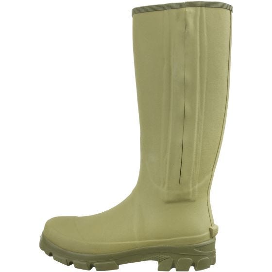 Jack Pyke Ashcombe Gummistiefel mit Reißverschluss Helles Olivgrün