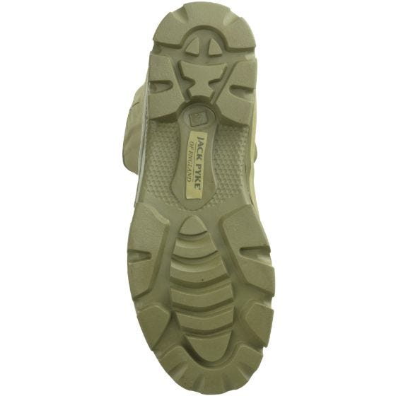 Jack Pyke Ashcombe Gummistiefel mit Reißverschluss Helles Olivgrün