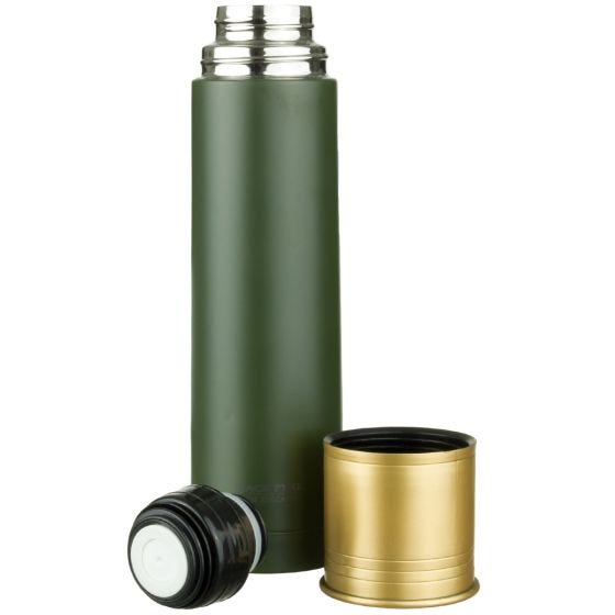 Jack Pyke Thermosflasche im Patronen-Design 750 ml Grün