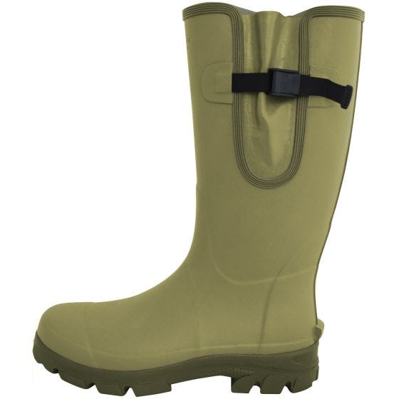 Jack Pyke Ashcombe Gummistiefel mit Keil-Einsatz Olivgrün