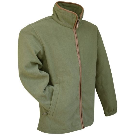 Jack Pyke Countryman Fleece-Jacke Helles Olivgrün
