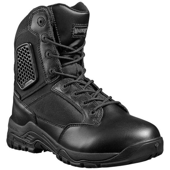 Magnum Strike Force 8.0 Wasserdichte Stiefel mit seitlichem Reißverschluss Schwarz