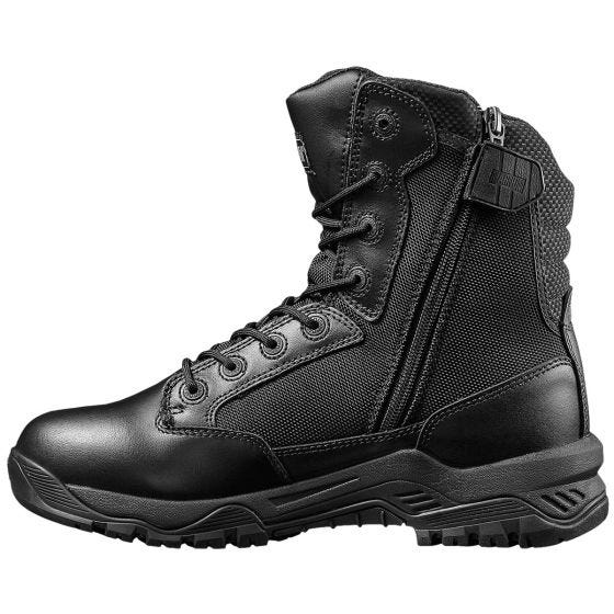 Magnum Strike Force 8.0 Wasserdichte Stiefel mit seitlichem Reißverschluss Schwarz